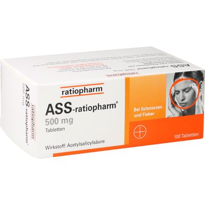 ASS-ratiopharm 500 mg Tabletten