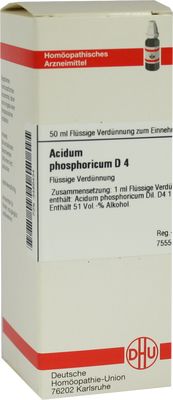 ACIDUM PHOSPHORICUM D 4 Dilution