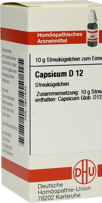 CAPSICUM D 12 Globuli