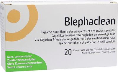 BLEPHACLEAN Kompressen sterile