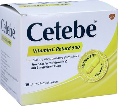 CETEBE Vitamin C Retardkapseln 500 mg