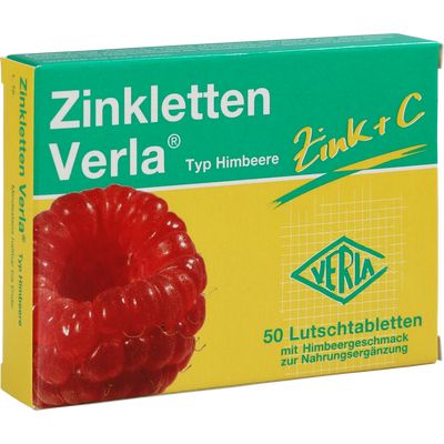 ZINKLETTEN Verla Himbeere Lutschtabletten