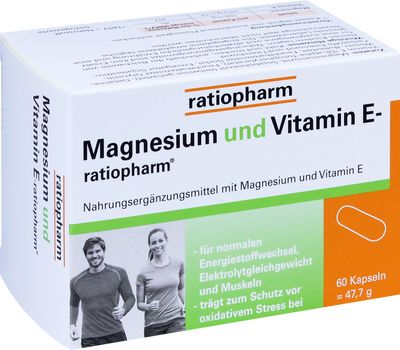 MAGNESIUM UND VITAMIN E-ratiopharm Kapseln