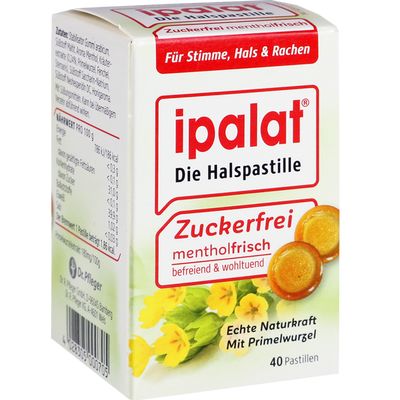 IPALAT Halspastillen zuckerfrei