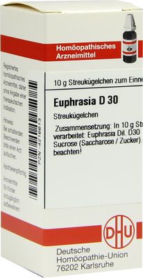 EUPHRASIA D 30 Globuli