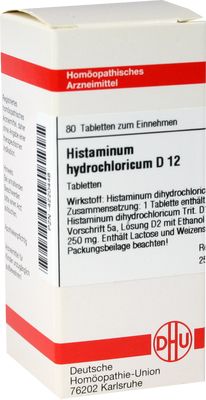 HISTAMINUM hydrochloricum D 12 Tabletten