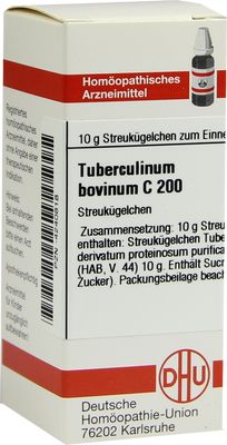 TUBERCULINUM BOVINUM C 200 Globuli