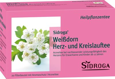 SIDROGA Weidorn Herz- und Kreislauftee Filterb.