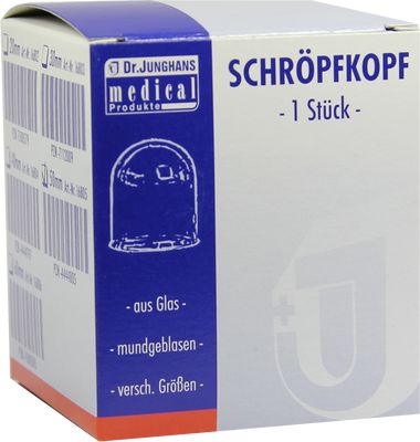 SCHRPFKOPF 5 cm Glas