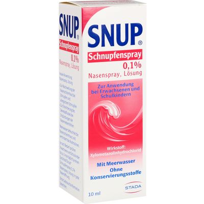 SNUP Schnupfenspray 0,1% Nasenspray