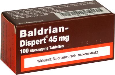 BALDRIAN DISPERT 45 mg berzogene Tabletten