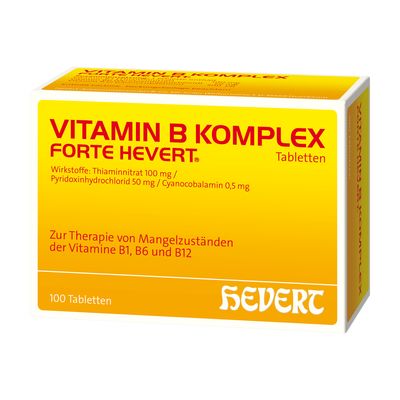 VITAMIN B KOMPLEX forte Hevert Tabletten