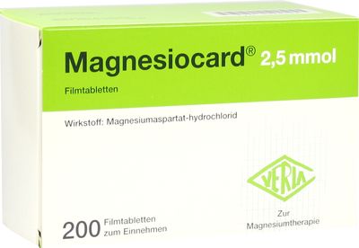 MAGNESIOCARD 2,5 mmol Filmtabletten