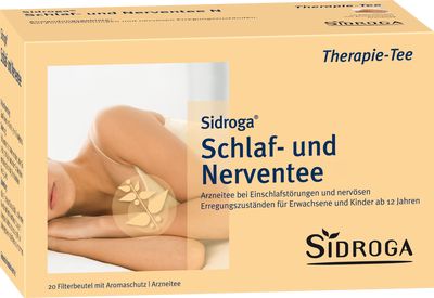 SIDROGA Schlaf- und Nerventee Filterbeutel