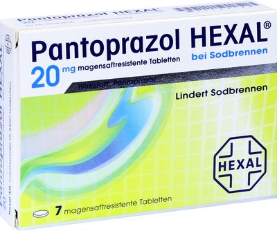 PANTOPRAZOL HEXAL b.Sodbrennen magensaftres.Tabl.