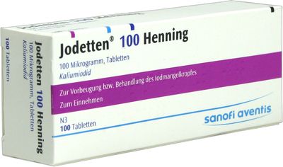 JODETTEN 100 Henning Tabletten