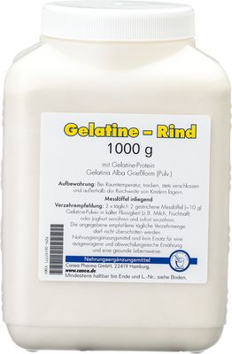 GELATINE RIND Pulver Beutel