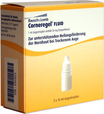 CORNEREGEL Fluid Augentropfen