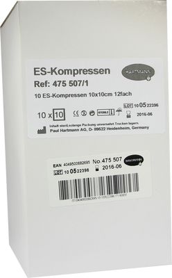 ES-KOMPRESSEN steril 10x10 cm 12fach Gropackung