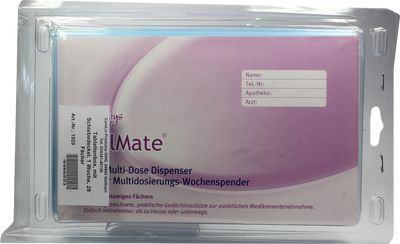 TABLETTENBOX 1 Woche 28-Fcher Schiebedeckel