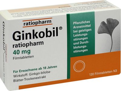 GINKOBIL-ratiopharm 40 mg Filmtabletten