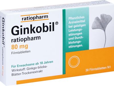 GINKOBIL-ratiopharm 80 mg Filmtabletten