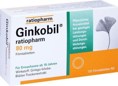 GINKOBIL-ratiopharm 80 mg Filmtabletten