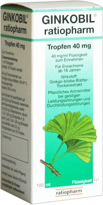 GINKOBIL-ratiopharm Tropfen 40 mg