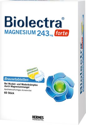 BIOLECTRA Magnesium 243 mg forte Zitrone Br.-Tabl.