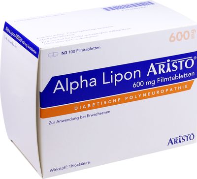 ALPHA LIPON Aristo 600 mg Filmtabletten