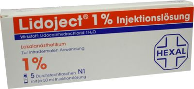 LIDOJECT 1% Injektionslsung in Durchstechflaschen