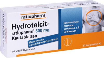 HYDROTALCIT-ratiopharm 500 mg Kautabletten