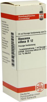 DIOSCOREA VILLOSA D 12 Dilution