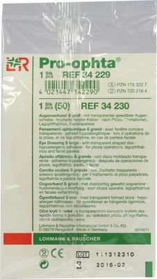 PRO-OPHTA Augenverband S gro