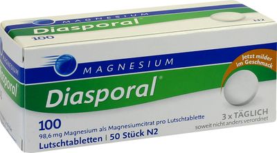 MAGNESIUM DIASPORAL 100 Lutschtabletten
