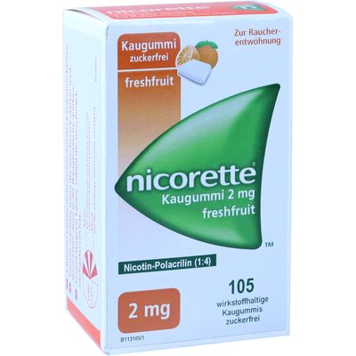 NICORETTE Kaugummi 2 mg freshfruit