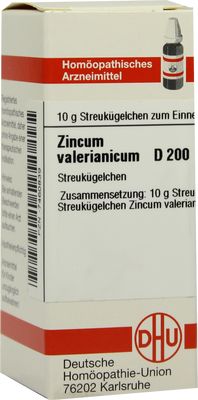 ZINCUM VALERIANICUM D 200 Globuli