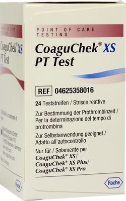 COAGUCHEK XS PT Test