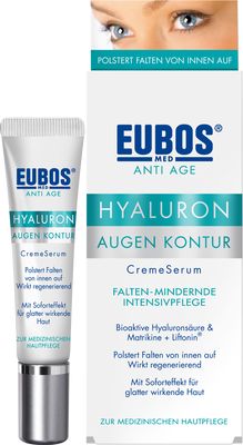 EUBOS SENSITIVE Hyaluron Augen Kontur CremeSerum