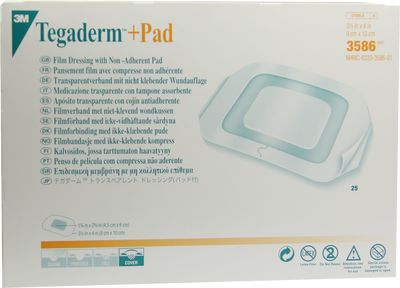 TEGADERM Plus Pad 9x10 cm Fertigverb.3586