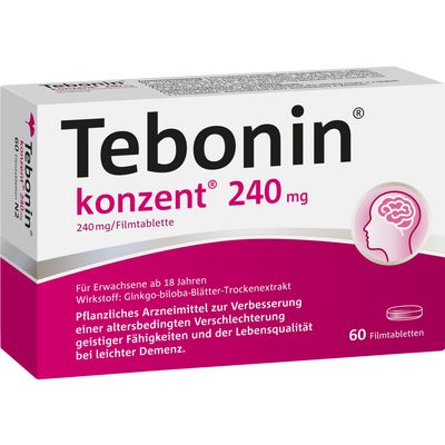 TEBONIN konzent 240 mg Filmtabletten