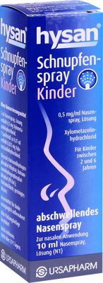 HYSAN Schnupfenspray Kinder