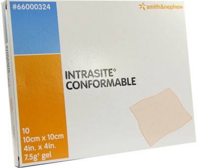 INTRASITE Conformable Gelkompr.10x10 cm