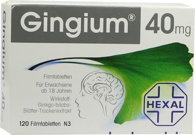 GINGIUM 40 mg Filmtabletten