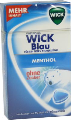 WICK BLAU Bonbons o.Zucker