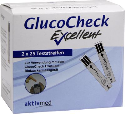 GLUCOCHECK Excellent Teststreifen