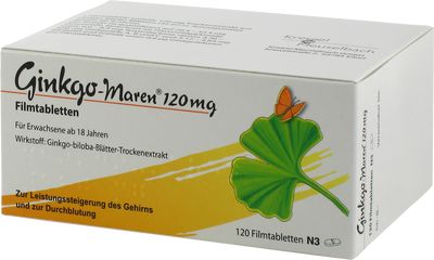 GINKGO-MAREN 120 mg Filmtabletten