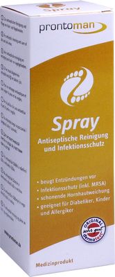 PRONTOMAN Fupflege Spray