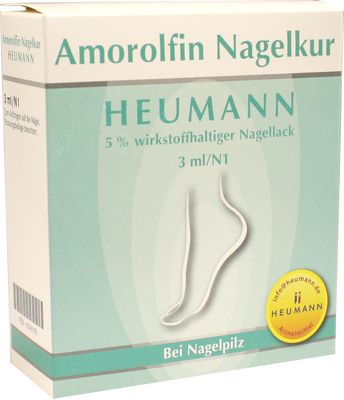 AMOROLFIN Nagelkur Heumann 5% wst.halt.Nagellack