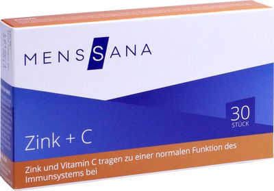 ZINK+C MensSana Lutschtabletten